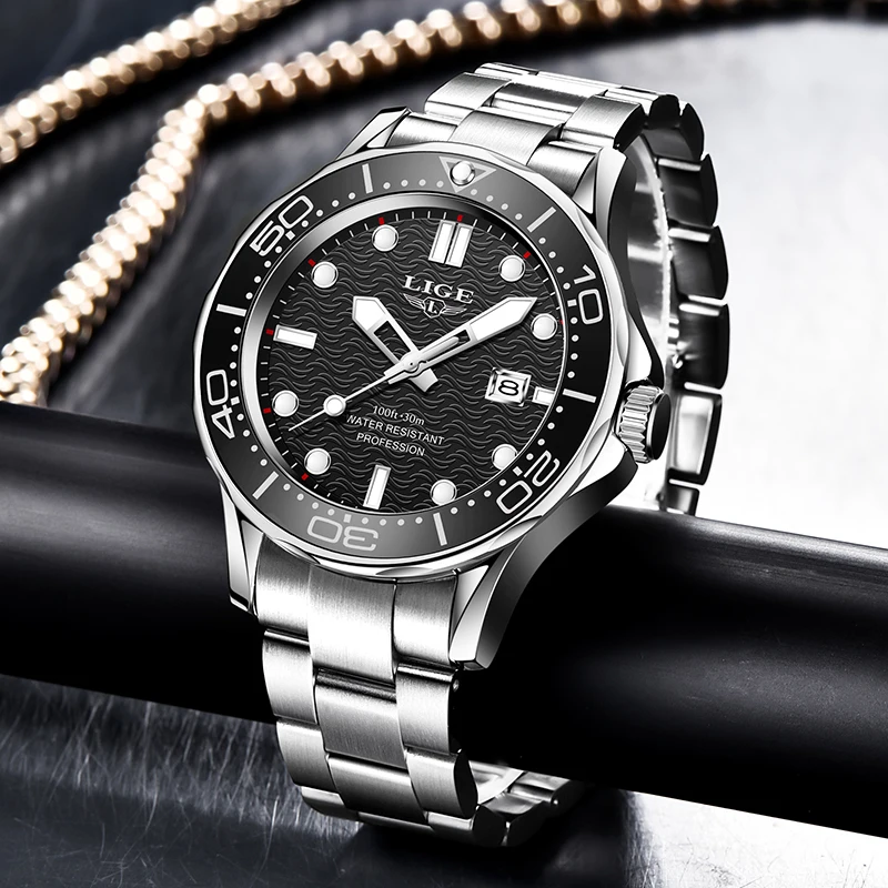 2023 LIGE New Waterproof Watch Men Top Brand Luxury Stainless Steel Men Watch Fashion Casual Sport Men Quartz Date Wristwatches
2023 LIGE New Waterproof Watch Men Top Brand Luxury Stainless Steel Men Watch Fashion Casual Sport Men Quartz Date Wristwatches