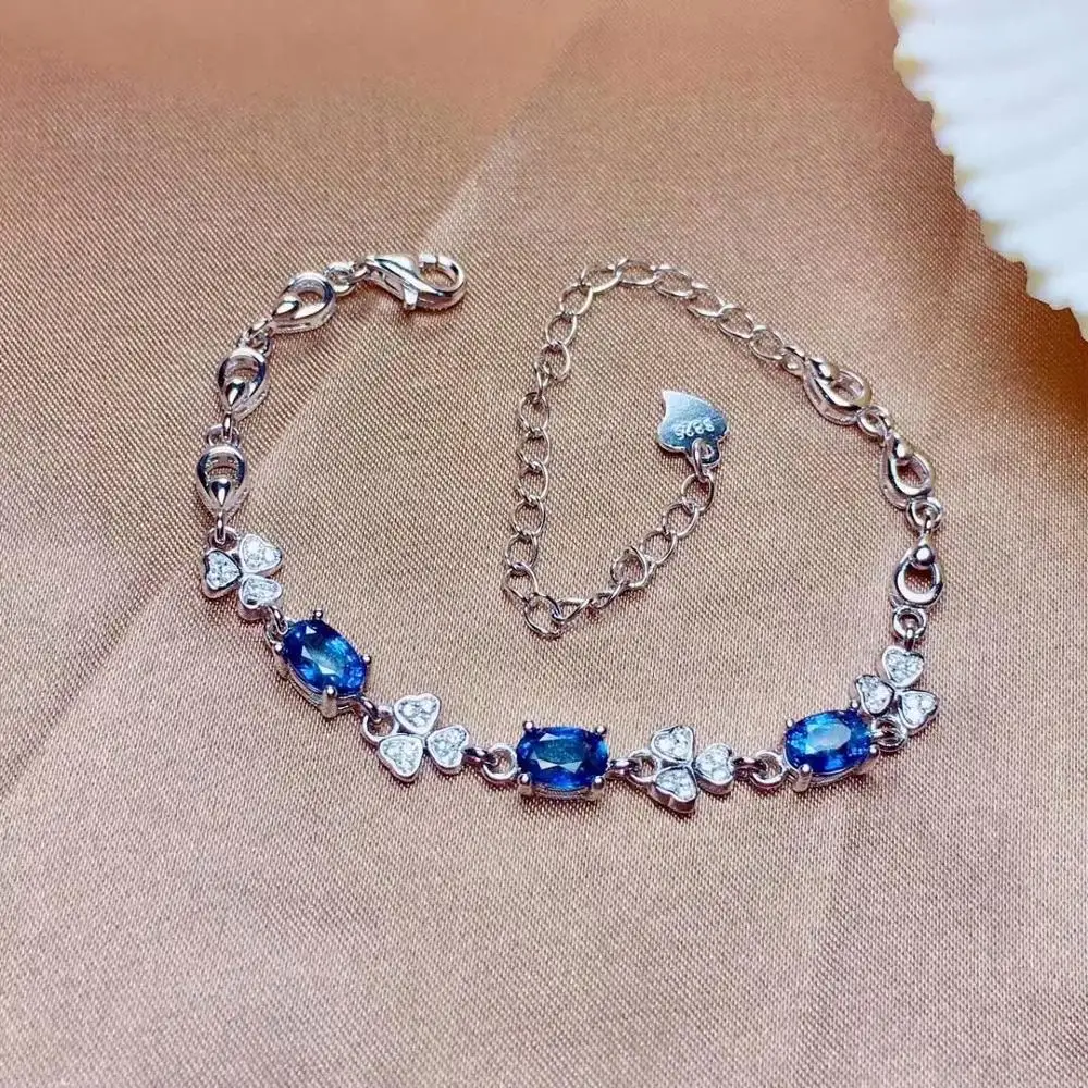 shilovem 925 sterling silver natural real sapphire Bracelets fine Jewelry women trendy wedding plant new gift 4*6mm ml040677agl
shilovem 925 sterling silver natural real sapphire Bracelets fine Jewelry women trendy wedding plant new gift 4*6mm ml040677agl