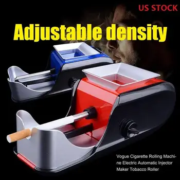 US EU Plug Automatic Electric Cigarettes Tobaccos Rolling Maker Injector Machine Injector Maker Roller DIY Smoking Tools
US EU Plug Automatic Electric Cigarettes Tobaccos Rolling Maker Injector Machine Injector Maker Roller DIY Smoking Tools