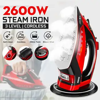 2600W 5 Gear Portable Mini Electric Garment Steamer Steam Iron For Clothing Ironing Machine Adjustable Ceramic Soleplate Iron
2600W 5 Gear Portable Mini Electric Garment Steamer Steam Iron For Clothing Ironing Machine Adjustable Ceramic Soleplate Iron