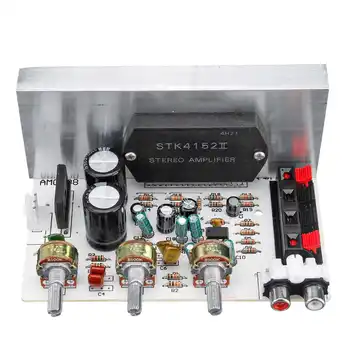 50W+50W Amplifier Board STK4132 DX-0408 2.0 Channel STK Thick Film Series Amplifier board 10HZ-20KHZ double AC15-18V High-power
50W+50W Amplifier Board STK4132 DX-0408 2.0 Channel STK Thick Film Series Amplifier board 10HZ-20KHZ double AC15-18V High-power