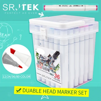 12/24/36/80 Color Touch Art Drawing Markers Pen Set Alcohol Based Marker Dual Headed Tips For Artist Manga Drawing Marker Pen
12/24/36/80 Color Touch Art Drawing Markers Pen Set Alcohol Based Marker Dual Headed Tips For Artist Manga Drawing Marker Pen