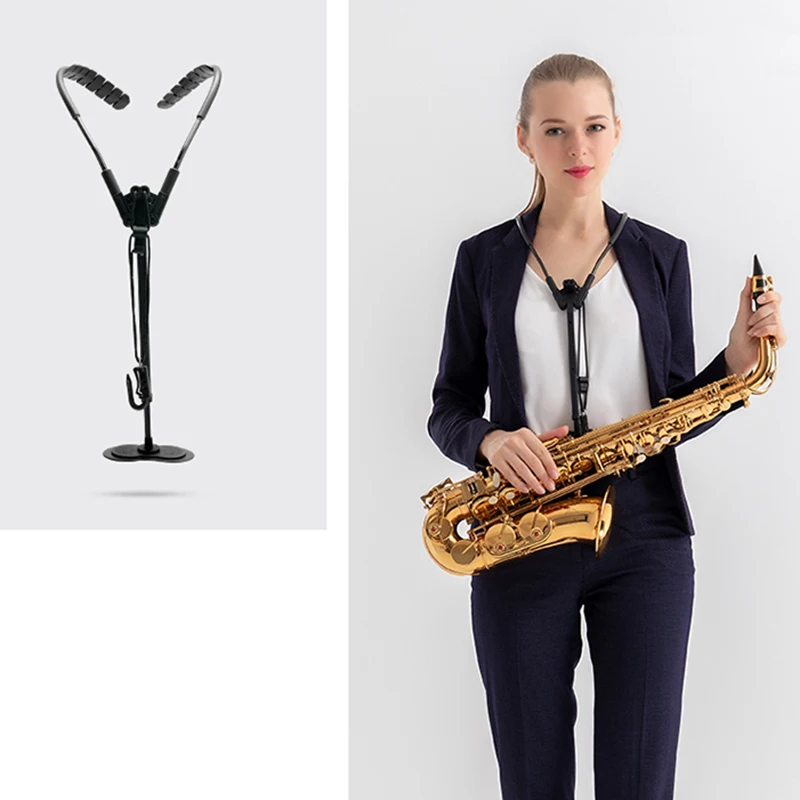 Alto Saxophone Adjustable Neck Strap Accessories Saxophone Strap Shoulder Hanging Saxophone Support Belt
Alto Saxophone Adjustable Neck Strap Accessories Saxophone Strap Shoulder Hanging Saxophone Support Belt