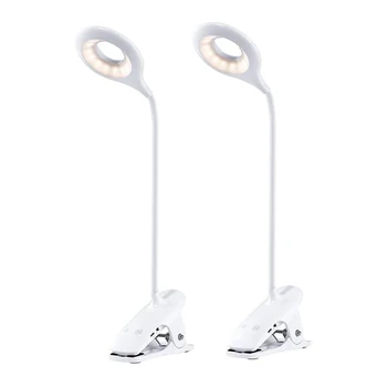 Portable LED Desk Lamp, Eye-Care,Flexible Gooseneck USB Rechargeable,3 Lighting Modes Brightness Levels,White,2 Pack
Portable LED Desk Lamp, Eye-Care,Flexible Gooseneck USB Rechargeable,3 Lighting Modes Brightness Levels,White,2 Pack