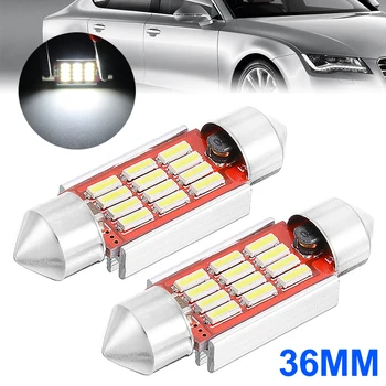 2pcs LED Light Bulbs 36mm C5W 12SMD LED Festoon Canbus Error Free Number Plate Light Bulb Lamp Door Light
2pcs LED Light Bulbs 36mm C5W 12SMD LED Festoon Canbus Error Free Number Plate Light Bulb Lamp Door Light