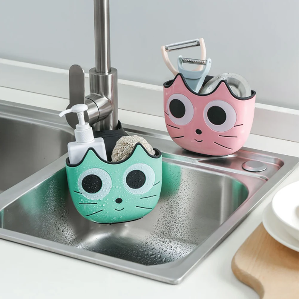 Cartoon Multifunctional Sink Drain Hanging Bag Kitchen Double Layer Drain Basket Detachable Bathroom Storage
Cartoon Multifunctional Sink Drain Hanging Bag Kitchen Double Layer Drain Basket Detachable Bathroom Storage