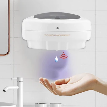 500ml Capacity Automatic Soap Dispenser Touchless Sensor Hand Sanitizer Detergent Dispenser Wall Mounted For Bathroom Kitchen
500ml Capacity Automatic Soap Dispenser Touchless Sensor Hand Sanitizer Detergent Dispenser Wall Mounted For Bathroom Kitchen