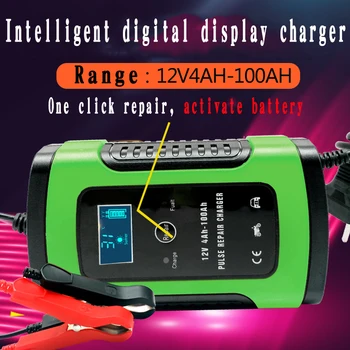 Universal Car Battery Charger 110V To 220V To 12V 6A LCD Smart Fast for Auto Car Motorcycle Lead-Acid Full Automatic Charging
Universal Car Battery Charger 110V To 220V To 12V 6A LCD Smart Fast for Auto Car Motorcycle Lead-Acid Full Automatic Charging