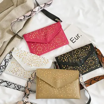 New Fashion Handbags Classic Delicate Texture Vintage Hollow Shoulder Messenger Bag Women PU Leather Snake Print Belt Handbag
New Fashion Handbags Classic Delicate Texture Vintage Hollow Shoulder Messenger Bag Women PU Leather Snake Print Belt Handbag