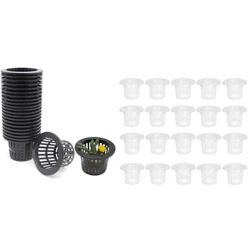 Garden Plastic Net Cup Pot Hydroponic Basket Cup Plant Hydroponic Gardening Container 20 Packs (4.33 Inches) 
Garden Plastic Net Cup Pot Hydroponic Basket Cup Plant Hydroponic Gardening Container 20 Packs (4.33 Inches)