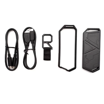 5pcs/set Portable External SSD Enclosure Type-C USB3.2 for ASUS ROG STRIX ARION M.2 NVMe SSD Hard Disk Accessories
5pcs/set Portable External SSD Enclosure Type-C USB3.2 for ASUS ROG STRIX ARION M.2 NVMe SSD Hard Disk Accessories