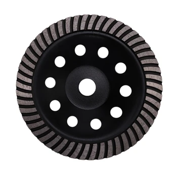 7 Inch Diamond Turbo Row Grinding Cup Wheel Fits 7/8 Inch Arbor Diamond Grinding Disc for Concrete Masonry
7 Inch Diamond Turbo Row Grinding Cup Wheel Fits 7/8 Inch Arbor Diamond Grinding Disc for Concrete Masonry