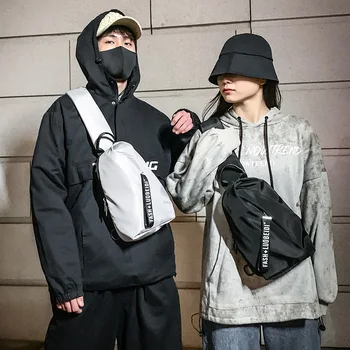 New Style Multi-functional Casual Men Chest Bag Large Capacity Reflective Strips Shoulder Bag Fashion Nylon Waterproof Bag
New Style Multi-functional Casual Men Chest Bag Large Capacity Reflective Strips Shoulder Bag Fashion Nylon Waterproof Bag