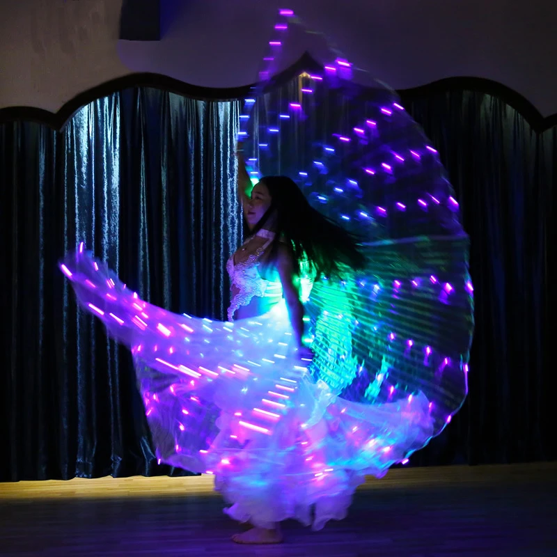 Color LED Light Wings Wings 360 Degrees Big Wings Butterfly Dancing Light Props Performance Shows Belly Dance Wings
Color LED Light Wings Wings 360 Degrees Big Wings Butterfly Dancing Light Props Performance Shows Belly Dance Wings