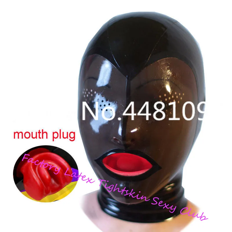 Realistic Latex Mask Rubber Unisex Hood with Mouth Plug Unique with back zipper(small holes on eyes)
Realistic Latex Mask Rubber Unisex Hood with Mouth Plug Unique with back zipper(small holes on eyes)