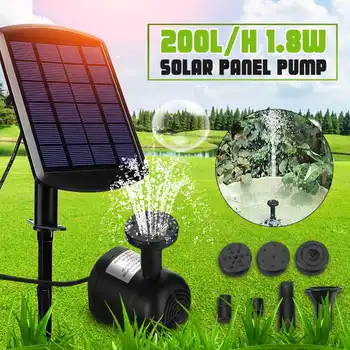 6V 1.8W Solar Power Panel Water Pump outdoor submersibleGarden Brushless Pond Fountain Pool Water Pump Aquarium Fish Water Pump
6V 1.8W Solar Power Panel Water Pump outdoor submersibleGarden Brushless Pond Fountain Pool Water Pump Aquarium Fish Water Pump