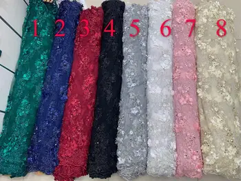 3d handmade embroidery mesh tulle flower beaded african lace fabric 2020 high quality lace
3d handmade embroidery mesh tulle flower beaded african lace fabric 2020 high quality lace