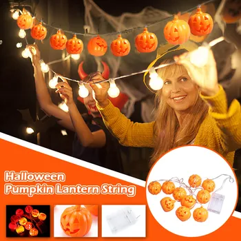 LED string lights halloween room decoration pumpkin lantern string 10 lights holiday decoration night light christmas lights 22*
LED string lights halloween room decoration pumpkin lantern string 10 lights holiday decoration night light christmas lights 22*
