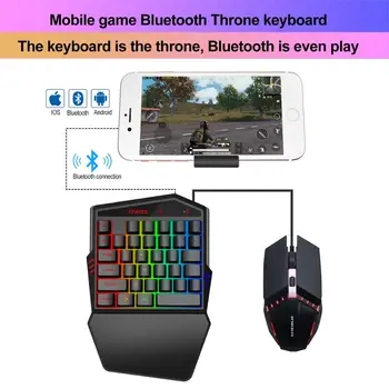 K99 Bluetooth wireless version 4.2 keyboard comes with a throne Wired mouse set to support a variety of mobile games use
K99 Bluetooth wireless version 4.2 keyboard comes with a throne Wired mouse set to support a variety of mobile games use
