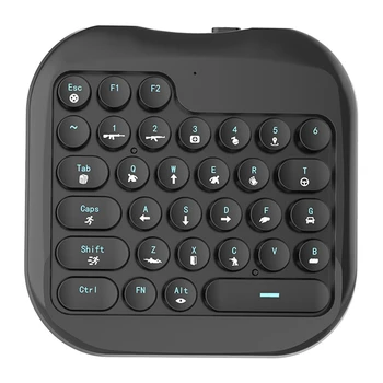 Wireless Keybord Ergonomic Multicolor Keyboard Backlight One-Handed Game Keyboard Laptop Gaming Computer Peripherals
Wireless Keybord Ergonomic Multicolor Keyboard Backlight One-Handed Game Keyboard Laptop Gaming Computer Peripherals