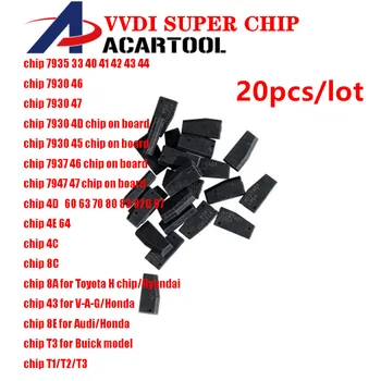 Xhorse VVDI Super Chip XT27A01 XT27A66 Transponder for ID46/40/43/4D/8C/8A/T3/47 for VVDI2 VVDI Key Tool/Mini Key Tool
Xhorse VVDI Super Chip XT27A01 XT27A66 Transponder for ID46/40/43/4D/8C/8A/T3/47 for VVDI2 VVDI Key Tool/Mini Key Tool