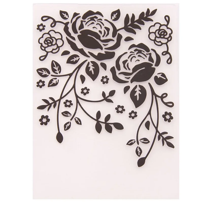 Plastic Flower Rose Pattern Stencils Template Craft Embossing Folders 1Pc Photo Album Paper Card Decor Making Wedding Decoration
Plastic Flower Rose Pattern Stencils Template Craft Embossing Folders 1Pc Photo Album Paper Card Decor Making Wedding Decoration