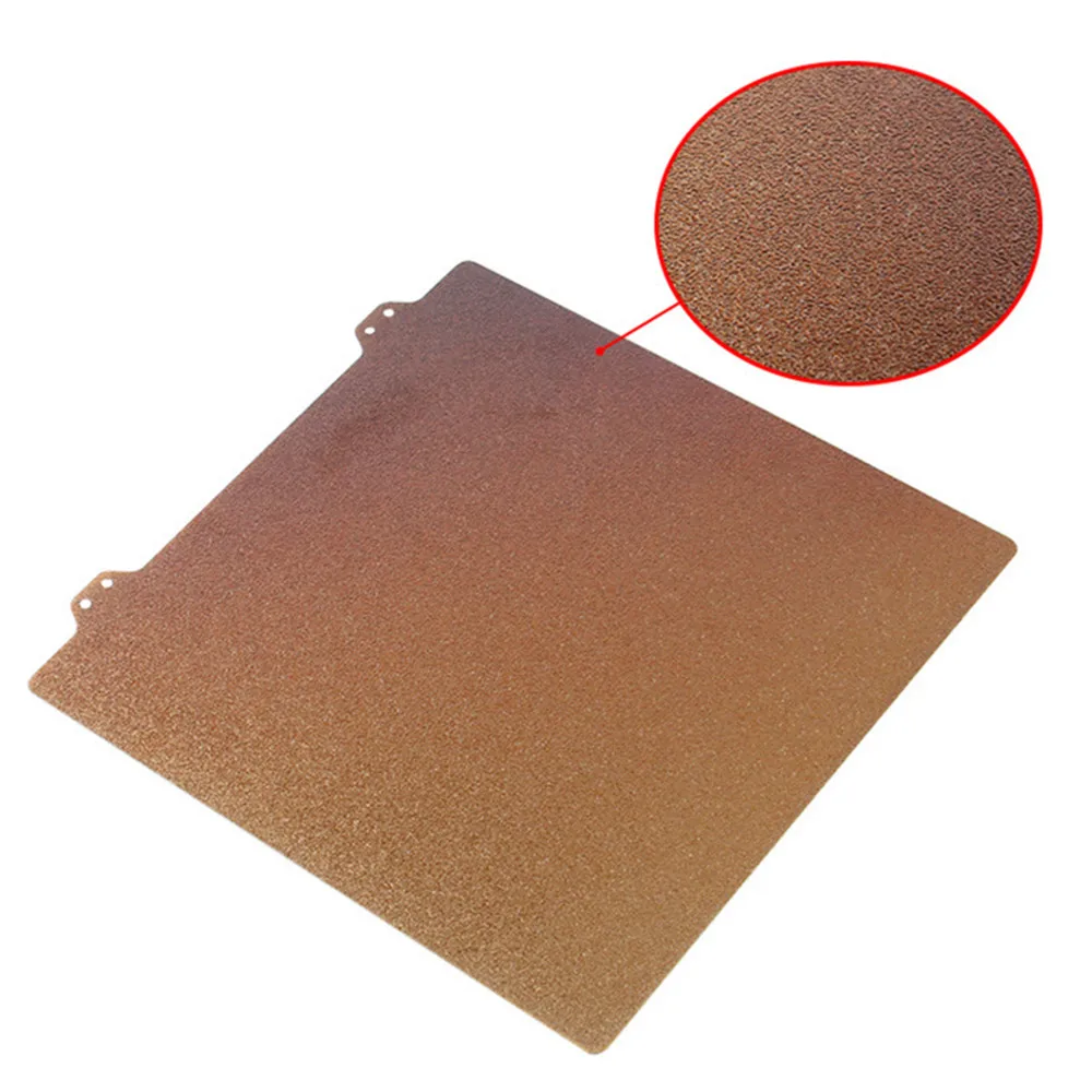 Double-sided Textured PEI Spring Steel Sheet 220MM Powder Coated Plate For Prusa I3 MK3 3D Printer Parts | Электроника