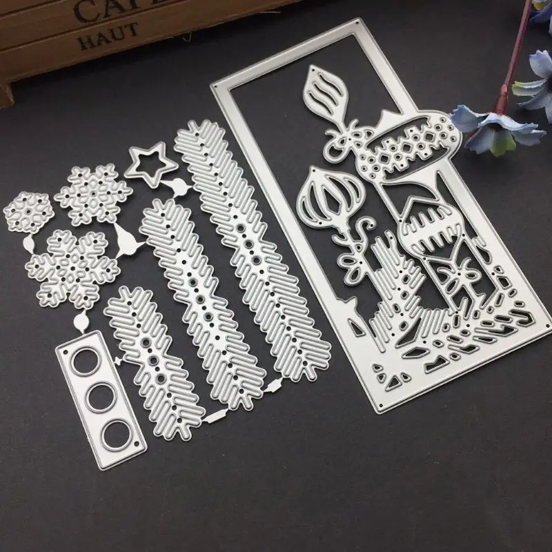 1SET Metal Steel Cutting Dies Stencil Decor DIY Christmas Scrapbooking Paper Card Embossing Making Album Template 2020 Die Cut
1SET Metal Steel Cutting Dies Stencil Decor DIY Christmas Scrapbooking Paper Card Embossing Making Album Template 2020 Die Cut