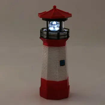 Creative Solar Powered Lighthouse Rotating LED Bulb Garden Ornament Patio Beacon Tower Light Rotating Light Torch 2 Sizes
Creative Solar Powered Lighthouse Rotating LED Bulb Garden Ornament Patio Beacon Tower Light Rotating Light Torch 2 Sizes