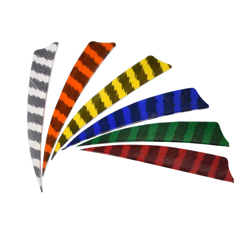 50pcs 3'' Left Turkey Shield Feathers For Hunting Arrows Component Stripe Feathers
50pcs 3'' Left Turkey Shield Feathers For Hunting Arrows Component Stripe Feathers