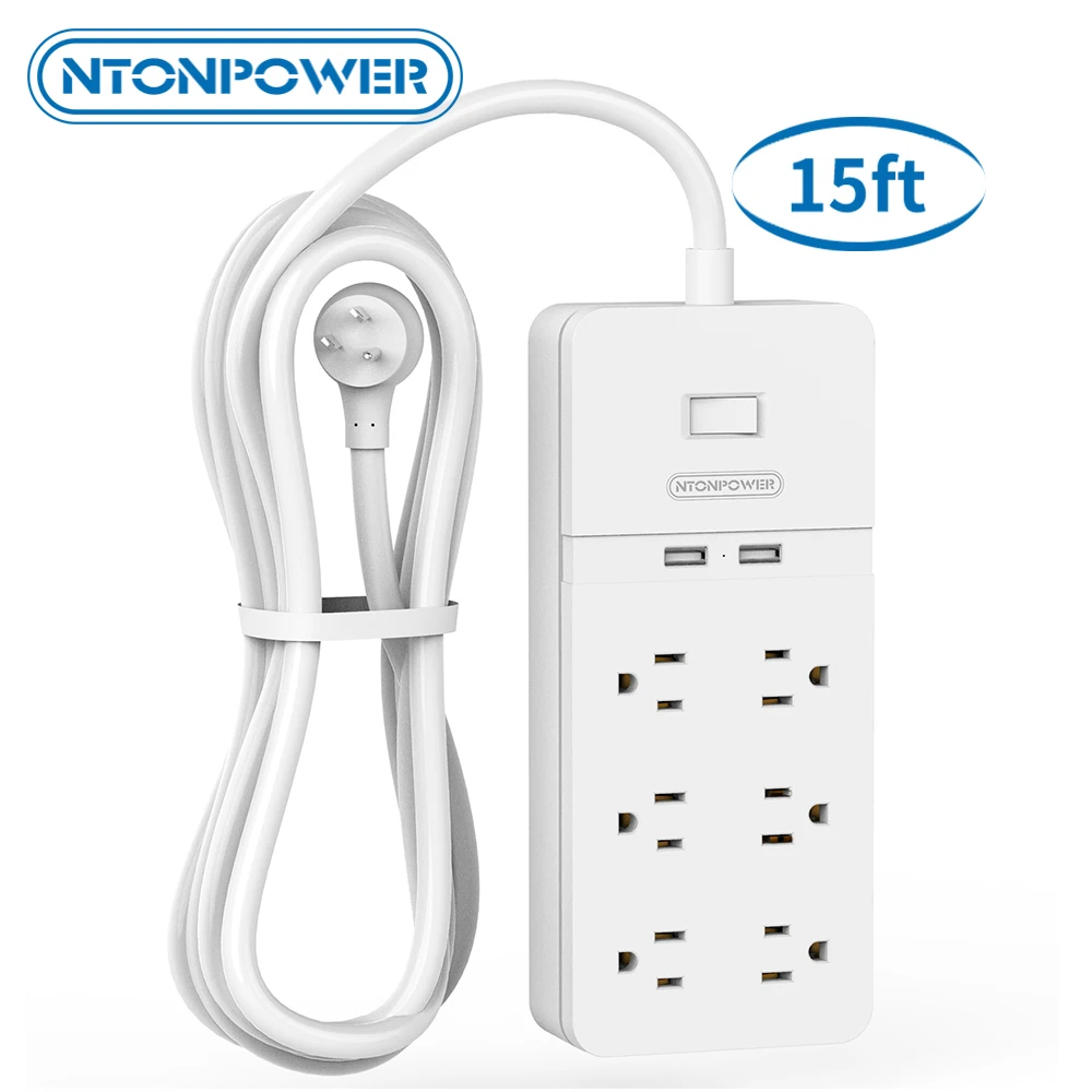 NTONPOWER US Plug Power Strip Multi Socket Surge Protector 1080J Extension Socket Outlet with Usb For Home Office Kitchen
NTONPOWER US Plug Power Strip Multi Socket Surge Protector 1080J Extension Socket Outlet with Usb For Home Office Kitchen