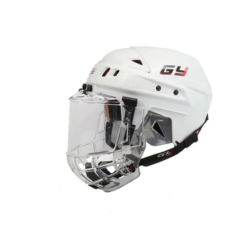 GY SPORTS 2019 New Design Ice Hockey Helmet with Anti-fog and Anti-scratch Both Sides Full PC face mask
GY SPORTS 2019 New Design Ice Hockey Helmet with Anti-fog and Anti-scratch Both Sides Full PC face mask