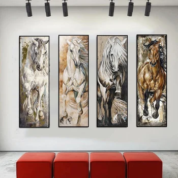 Horse Paintings Modern Wall Art Pictures For Living Room Animal Poster Prints Vintage Decorative Pictures Unframed
Horse Paintings Modern Wall Art Pictures For Living Room Animal Poster Prints Vintage Decorative Pictures Unframed