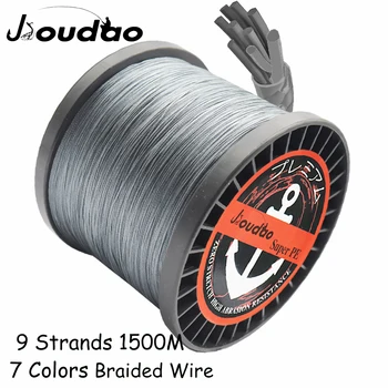 Jioudao 9 Strands 1500m Multifilament PE Braided Fishing Line for Carp Super Strong Japan Fishing Line 8 Colors To Choose 
Jioudao 9 Strands 1500m Multifilament PE Braided Fishing Line for Carp Super Strong Japan Fishing Line 8 Colors To Choose