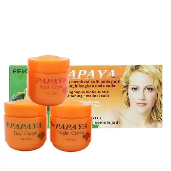 Papaya whitening cream for face anti freckle natural botanical formula face skin care day cream & night cream & cream 
Papaya whitening cream for face anti freckle natural botanical formula face skin care day cream & night cream & cream