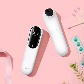 Mijia Youpin Berrcom Thermometer Accurate Digital Fever Infrared Clinical Thermometer Non Contact Measurement LED Shown For Baby
Mijia Youpin Berrcom Thermometer Accurate Digital Fever Infrared Clinical Thermometer Non Contact Measurement LED Shown For Baby