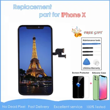 Fast shipping Replacement Parts Phone LCD Screen For iPhone X LCD & Touch Screen Digitizer Assembly For iphone X LCD Display
Fast shipping Replacement Parts Phone LCD Screen For iPhone X LCD & Touch Screen Digitizer Assembly For iphone X LCD Display