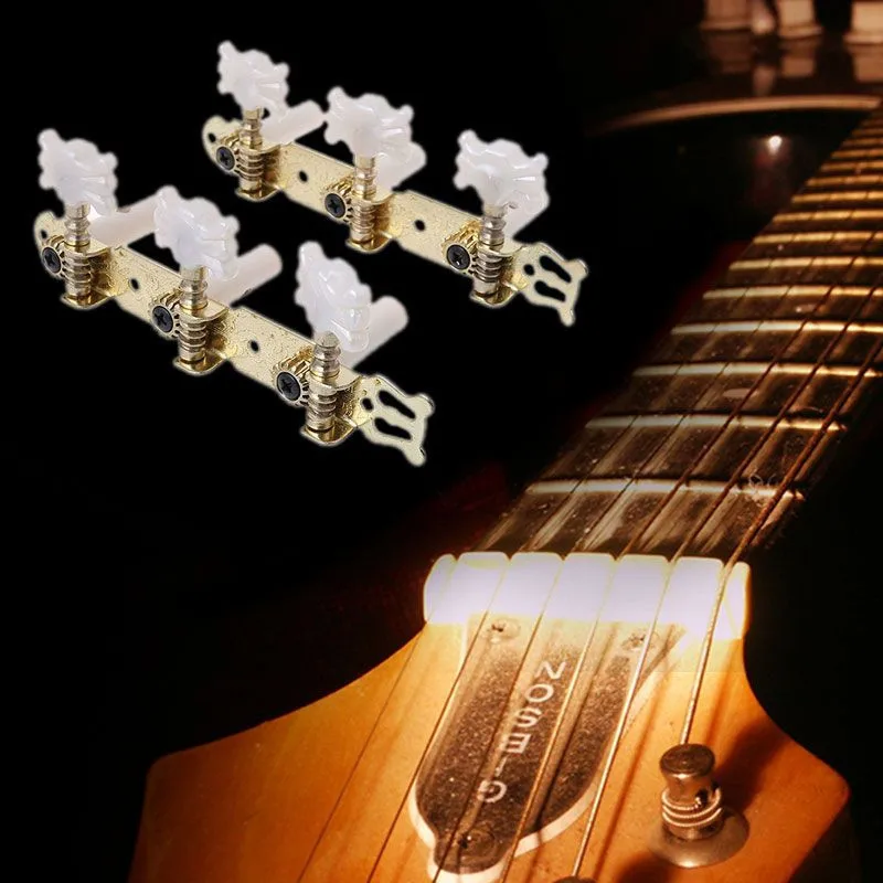 OOTDTY 2Pcs Tuning Keys Pegs Machine Heads Steel Goden Tone Tuners for Classical Guitar suit for guitar
OOTDTY 2Pcs Tuning Keys Pegs Machine Heads Steel Goden Tone Tuners for Classical Guitar suit for guitar
