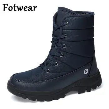 Fotwear Men Snow Boots Winter Plush Shoes Ankle Boots Waterproof Footwear Lace Up Outdoor Boot Shoes 36-46 Couple Lovers Shoes
Fotwear Men Snow Boots Winter Plush Shoes Ankle Boots Waterproof Footwear Lace Up Outdoor Boot Shoes 36-46 Couple Lovers Shoes
