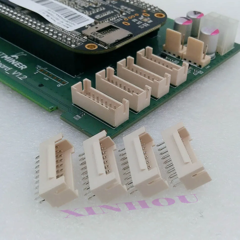 25Pcs BTC BCH LTC ZEC ETH DCR miner connector 2x9P male socket straight pin suitable for Asic miner antminer S9j S9K S9 R4 Z9 M3
25Pcs BTC BCH LTC ZEC ETH DCR miner connector 2x9P male socket straight pin suitable for Asic miner antminer S9j S9K S9 R4 Z9 M3