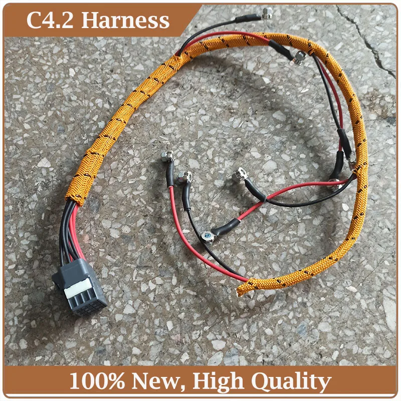 

Engine C4.2 Fuel Injector Wiring Harness 305-4891 For Caterpillar CAT 312D E312D Excavator Wire Cable 3054891