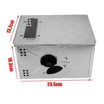 23.5*18.3*13.7cm Windows Knob Continuous Mouse Trap Mechanical Continuous Mousetrap Automatic Box Mousetrap
23.5*18.3*13.7cm Windows Knob Continuous Mouse Trap Mechanical Continuous Mousetrap Automatic Box Mousetrap