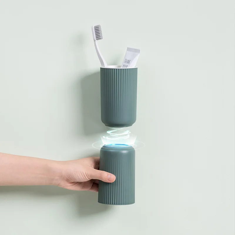 Nordic Simple Magnetic Toothbrush Holder Mouthwash Cup Set for Couple and Family use Wall-mounted Toothbrush Cup for Travel
Nordic Simple Magnetic Toothbrush Holder Mouthwash Cup Set for Couple and Family use Wall-mounted Toothbrush Cup for Travel