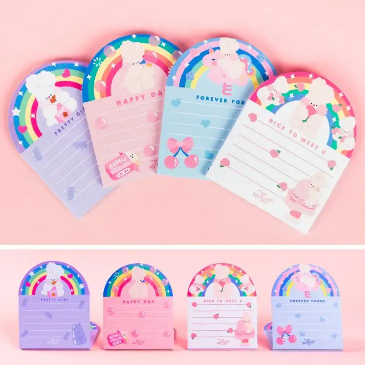 2020 Newest 50 Sheets Cute Rainbow Korean Desk Memo Pads Note Organizer Notepad Daily To Do List Planner School Stationery
2020 Newest 50 Sheets Cute Rainbow Korean Desk Memo Pads Note Organizer Notepad Daily To Do List Planner School Stationery