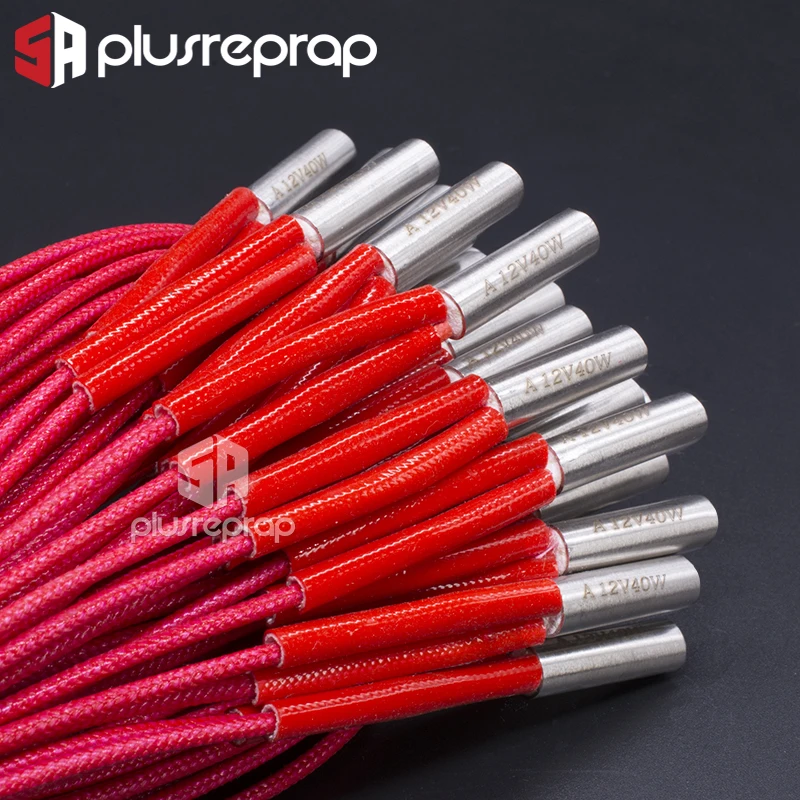 1PC 6x16 6x20 6x30mm Ceramic Cartridge Heater 12V / 24V 30W 40W 50W for CNC 3D Printer Print Head HotEnd J-Head
1PC 6x16 6x20 6x30mm Ceramic Cartridge Heater 12V / 24V 30W 40W 50W for CNC 3D Printer Print Head HotEnd J-Head