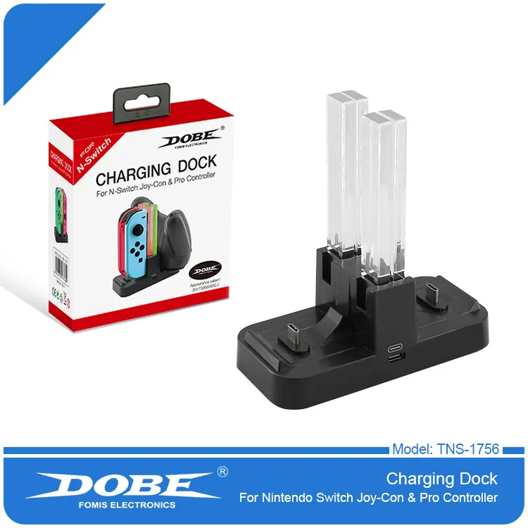 Dobe Switch Small Handle Colorful Light Column Four Sufficient Chargable 2 PCs Pro Handle NS Joy-Con Charger
Dobe Switch Small Handle Colorful Light Column Four Sufficient Chargable 2 PCs Pro Handle NS Joy-Con Charger