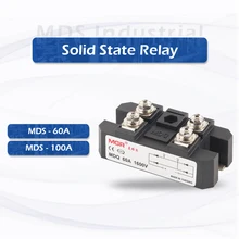 MGR MDS Rectifier Bridge Stack Single Phase/Three Phase Rectifying Bridge Modules 60A 100A 1600V High-Power Relays Module
MGR MDS Rectifier Bridge Stack Single Phase/Three Phase Rectifying Bridge Modules 60A 100A 1600V High-Power Relays Module