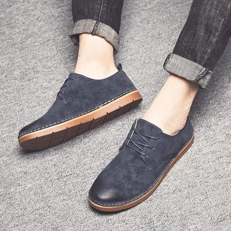 New Style Men Retro Small Leather Shoes Men's Lazy Moccosins Slip-on England Suede Shoes Korean-style MEN'S Casual Shoes
New Style Men Retro Small Leather Shoes Men's Lazy Moccosins Slip-on England Suede Shoes Korean-style MEN'S Casual Shoes