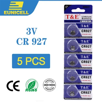 5pcs Lithium Cell Coin Battery 3V CR927 CR 927 Button Batteries ECR927 5011LC DL927 BR927 KCR927 LM927 For Watch Toy Remote
5pcs Lithium Cell Coin Battery 3V CR927 CR 927 Button Batteries ECR927 5011LC DL927 BR927 KCR927 LM927 For Watch Toy Remote