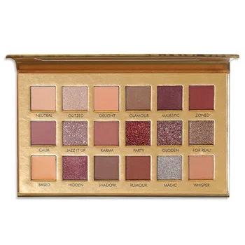 18-color Shimmer Glitter Eye Shadow Palette Long-lasting Waterproof Smudge-proof Eyeshadow Powder 
18-color Shimmer Glitter Eye Shadow Palette Long-lasting Waterproof Smudge-proof Eyeshadow Powder